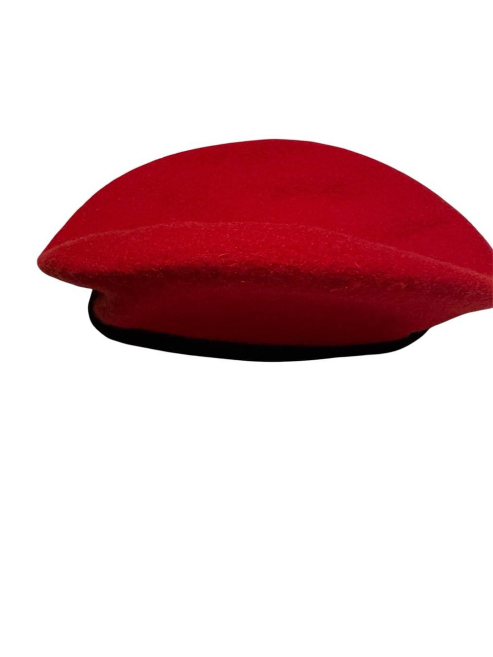 Red Beret Hat 100% wool